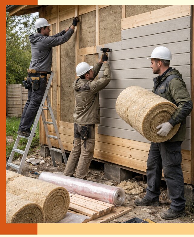 Утепление бани снаружи в Южно-Сахалинске профессионально и надежно