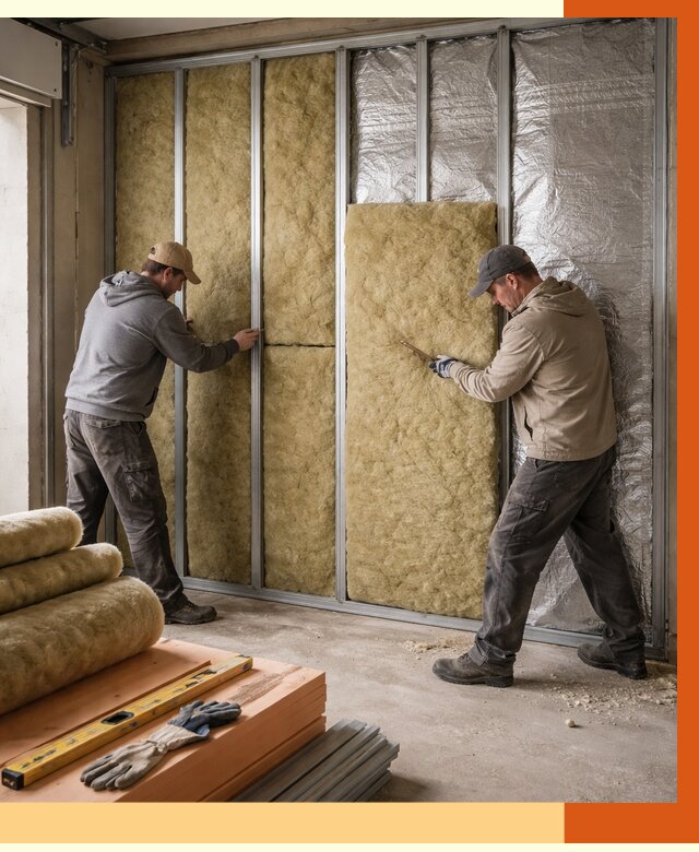 Утепление гаража изнутри в Южно-Сахалинске от 7748 руб/м2 — работы и цена | ТепломастерЮжн