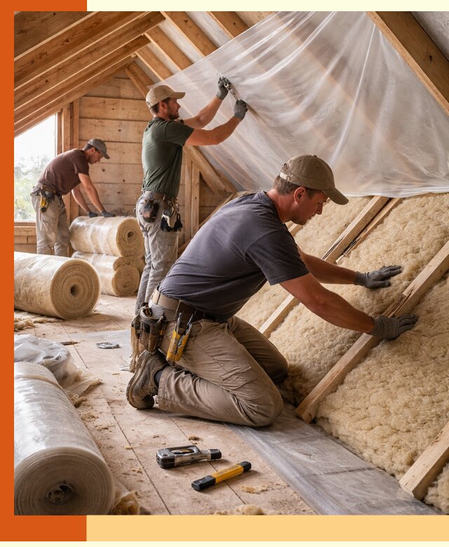 Утепление крыши изнутри в Южно-Сахалинске: профессионально и надежно