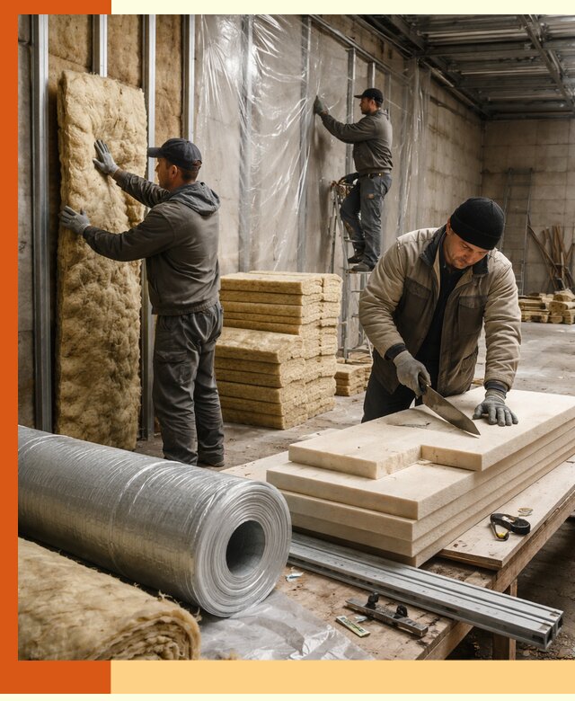 Утепление торгового склада в Южно-Сахалинске с энергоэффективными решениями