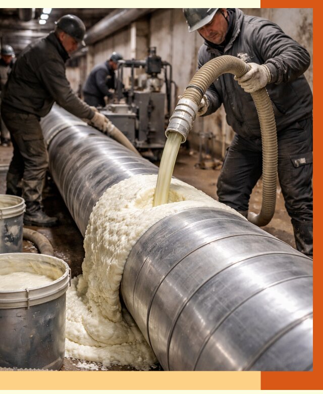 Утепление теплотрассы жидкой теплоизоляцией в Южно-Сахалинске от 4339 руб. | ТепломастерЮжн