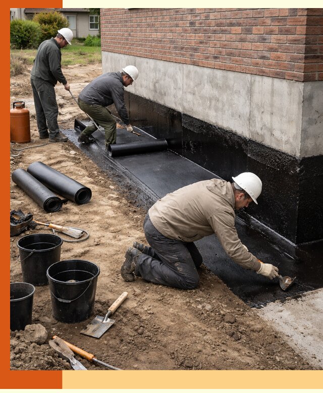 Гидроизоляция фундамента в Южно-Сахалинске: надежная защита строений