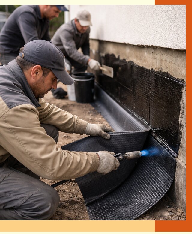 Гидроизоляция цоколя и отмостки в Южно-Сахалинске от 8781 руб. — ТепломастерЮжн