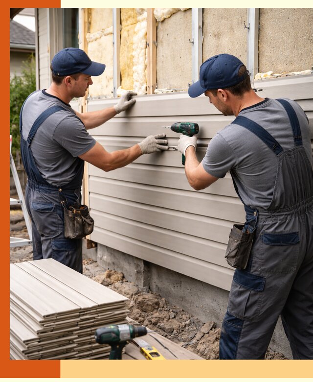 Монтаж сайдинга после утепления в Южно-Сахалинске качественно и надежно